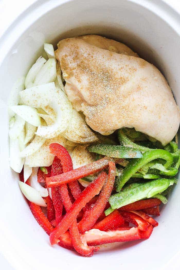 Keto slow cooker chicken fajitas The Top Meal