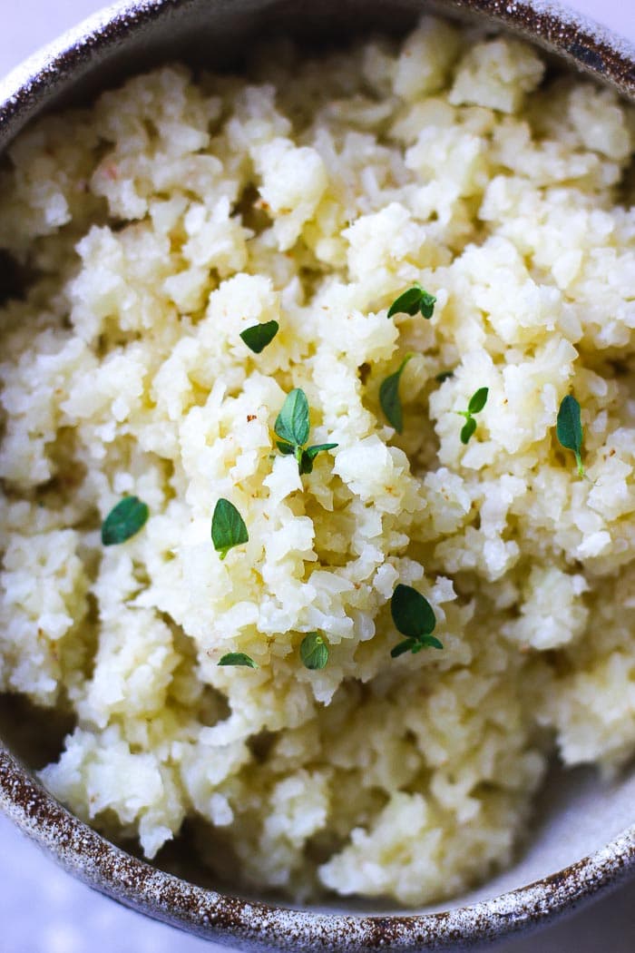 How to make cauliflower rice - The Top Meal