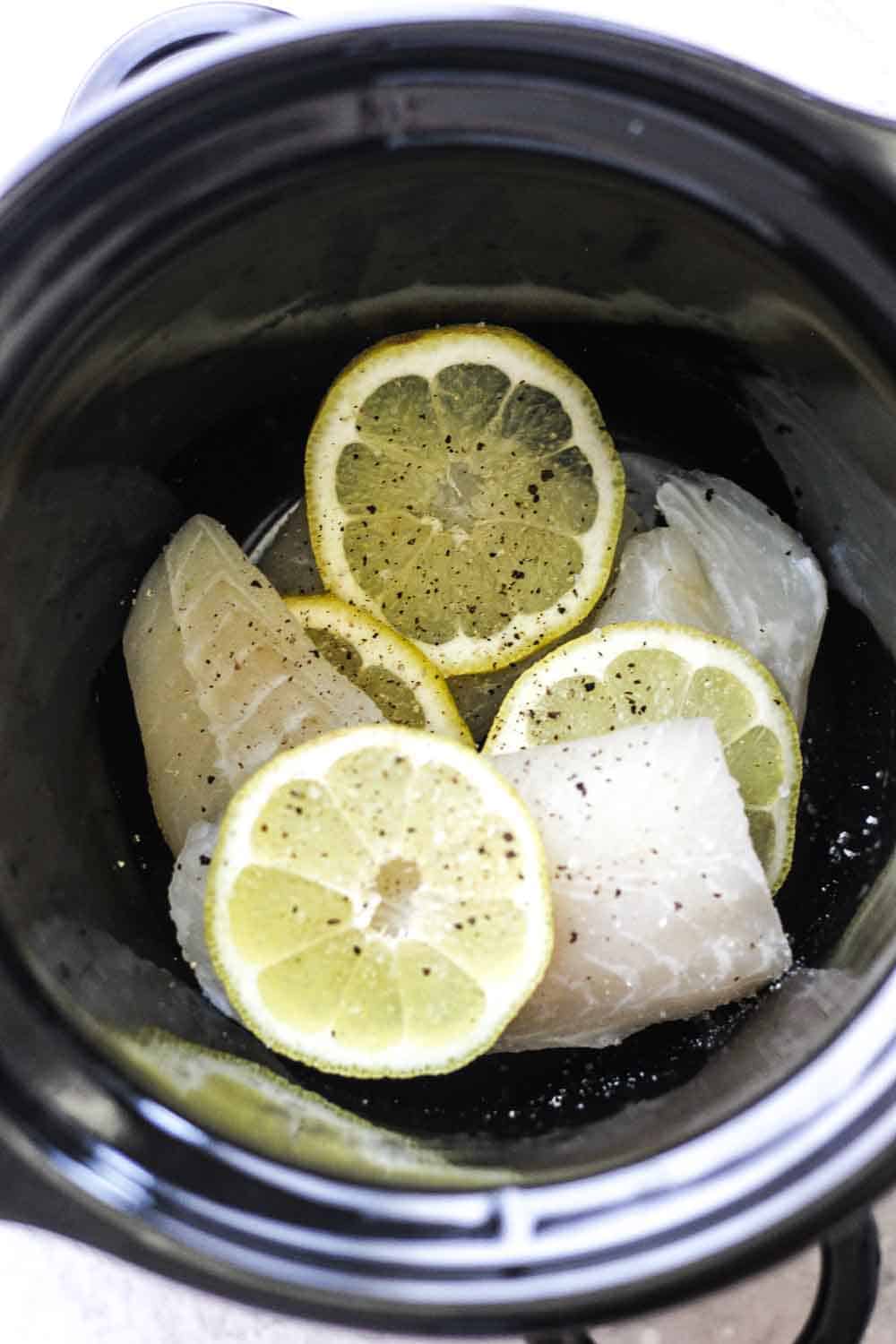 keto fish in crockpot