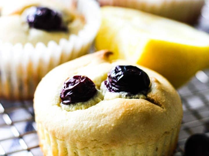 Keto Blueberry Lemon Yogurt Muffins The Top Meal 