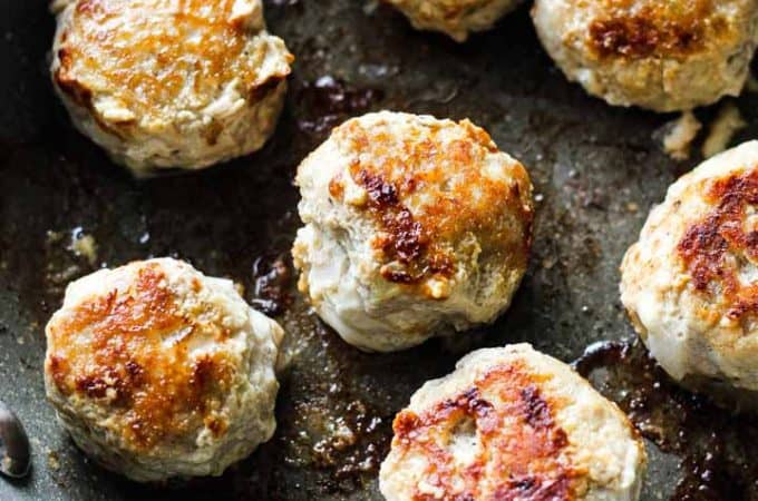 almond flour turkey meatballs