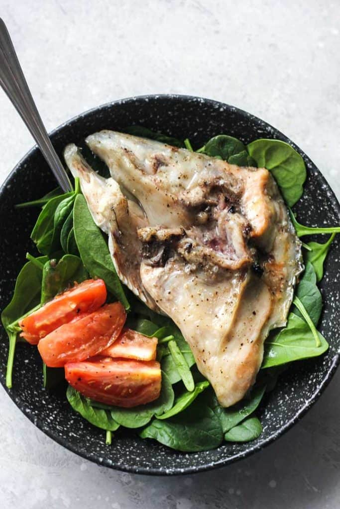 Air fryer swordfish steak with mango citrus salsa The Top Meal