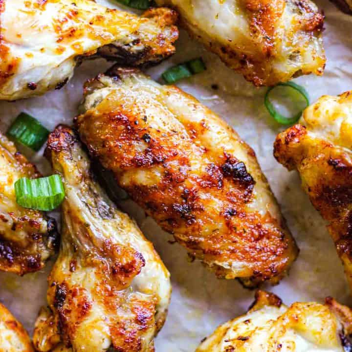 Frozen Chicken Wings in Air Fryer