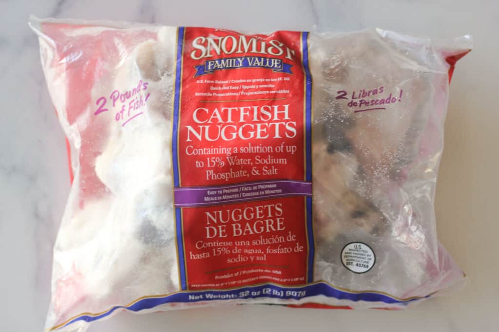 a snomist bag of catfish