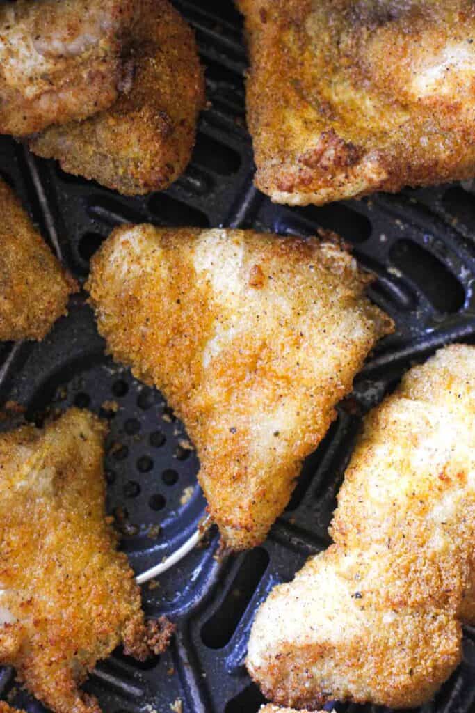 Catfish air outlet fryer