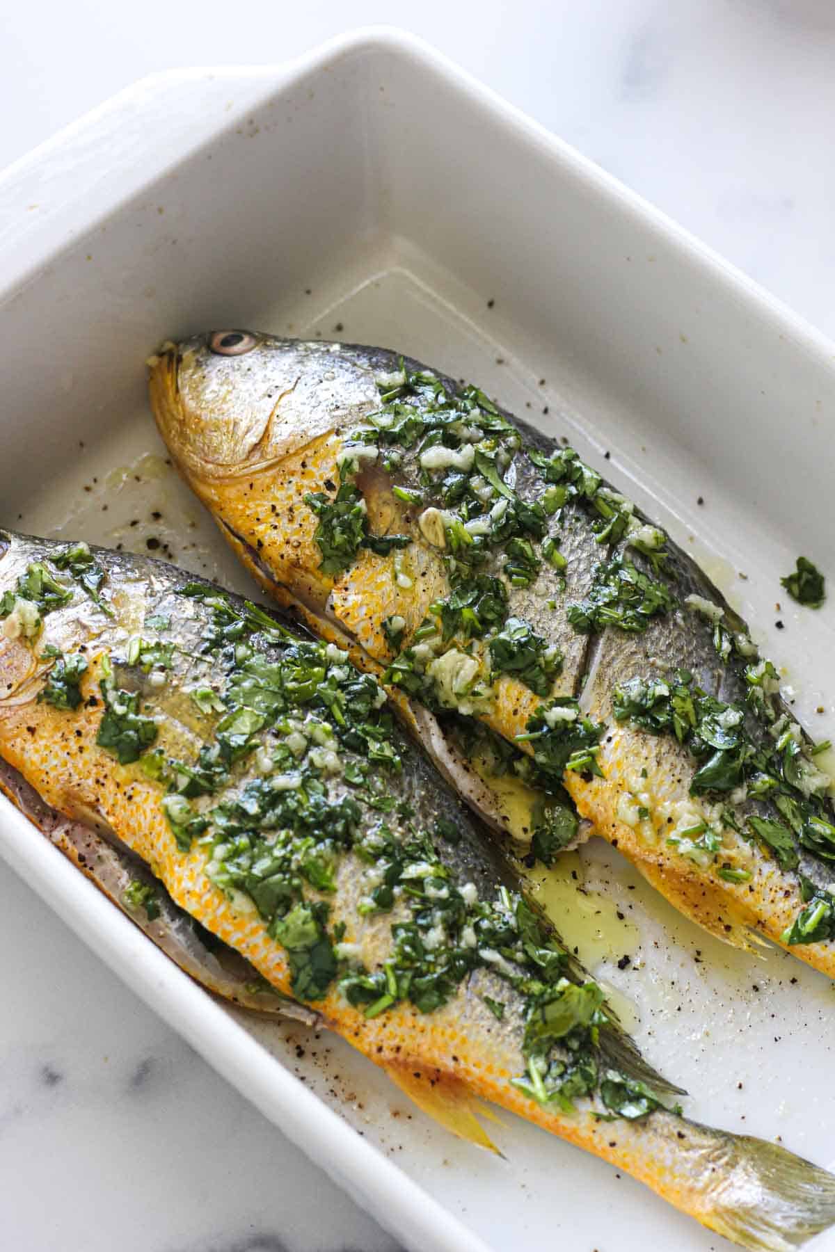 Oven baked yellow croaker recipe - The Top Meal