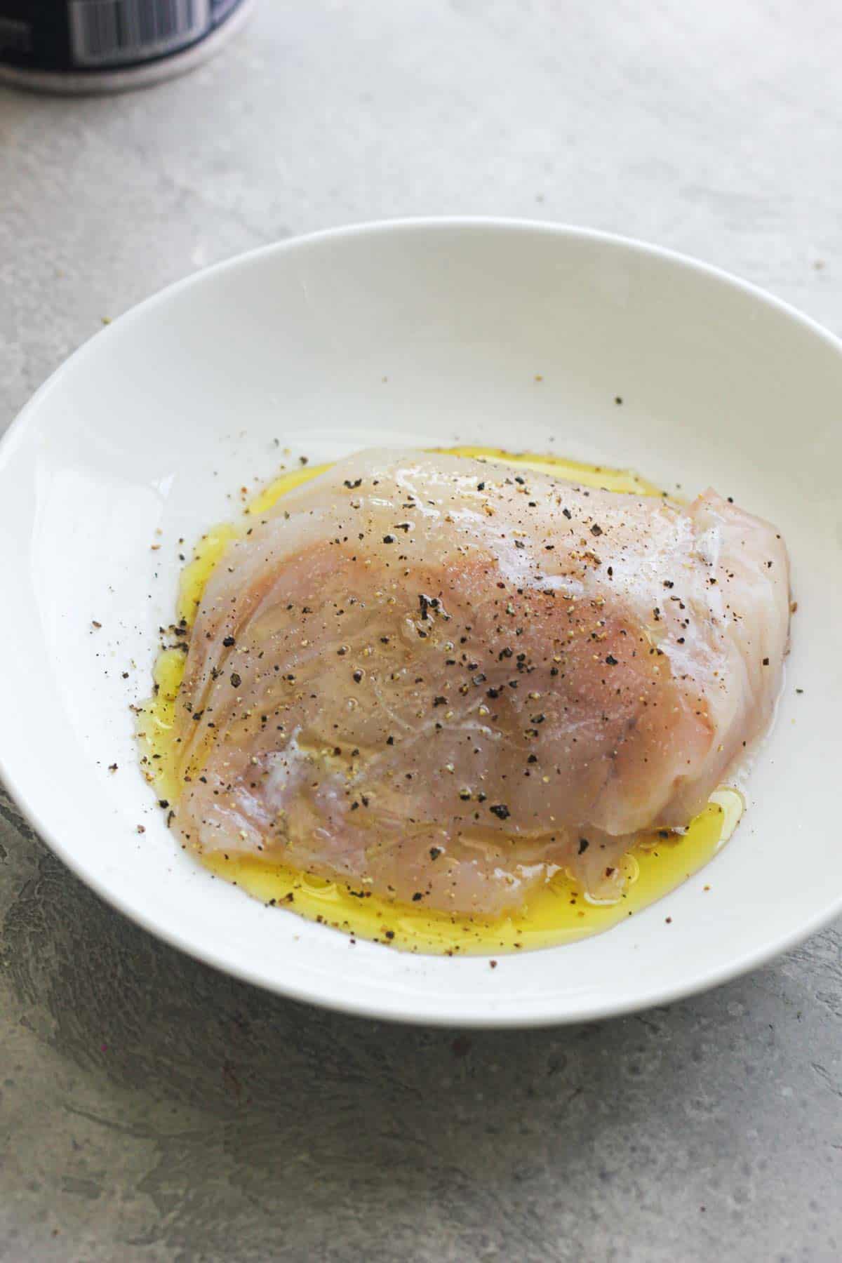 Easy pan seared monkfish with white wine garlic sauce - The Top Meal
