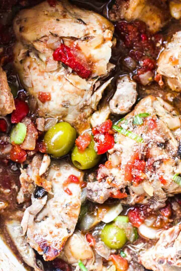 Easy slow cooker rabbit cacciatore - The Top Meal