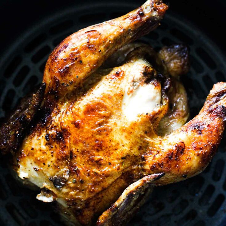 Juicy Ninja Foodi cornish hen (from fresh or frozen) The Top Meal