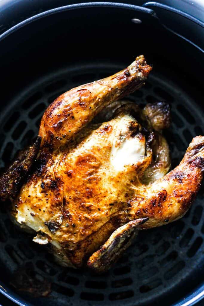 Juicy Ninja Foodi cornish hen (from fresh or frozen) - The Top Meal