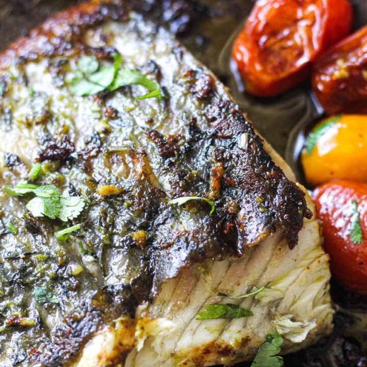 Skillet-Fried Trout With Herbs and Tomatoes Recipe