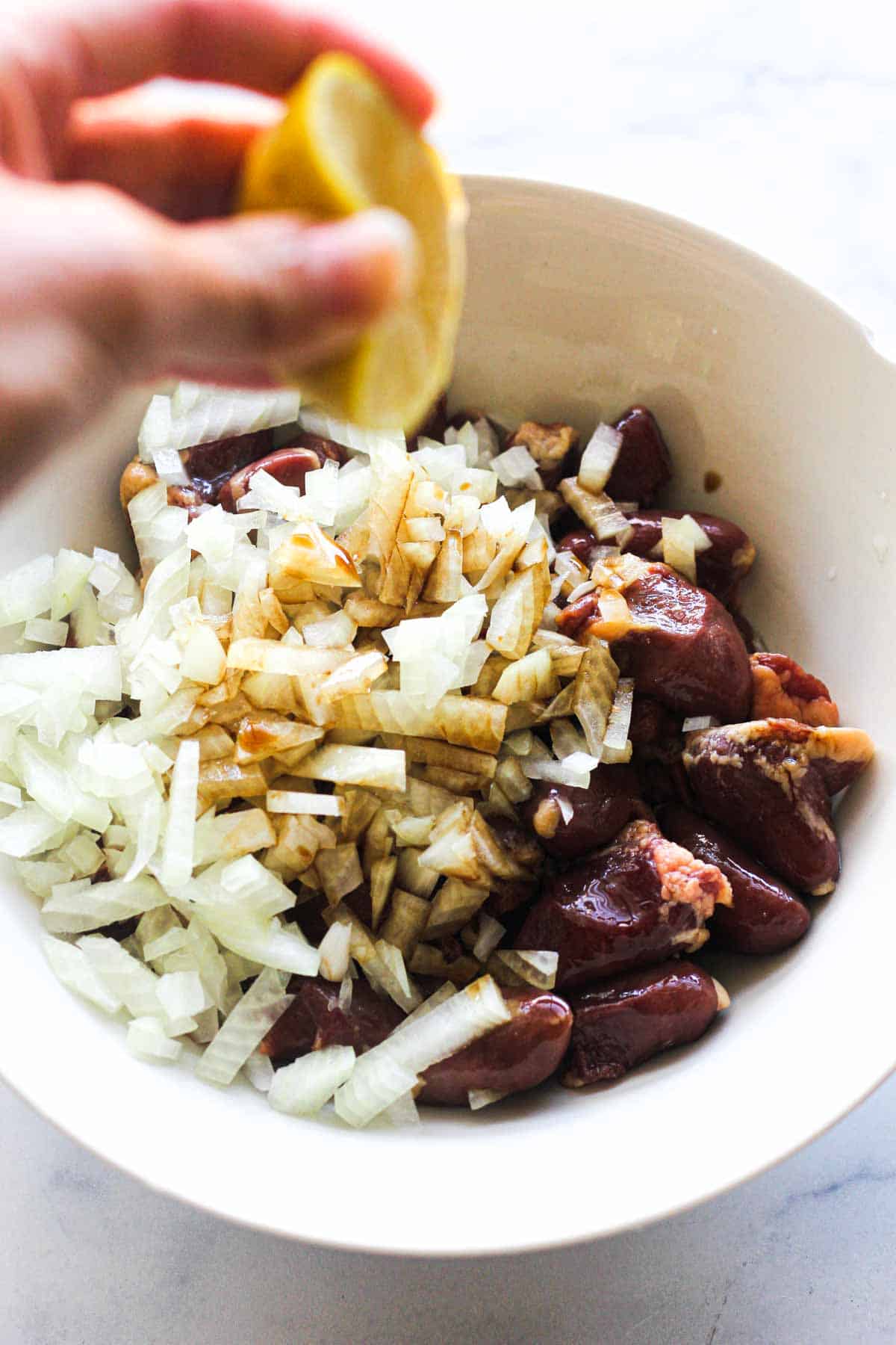 Air fryer chicken hearts recipe (so juicy and tender!)