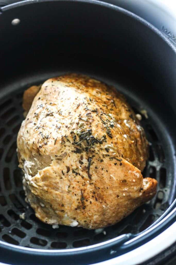 pressure cooked turkey breast in ninja foodi