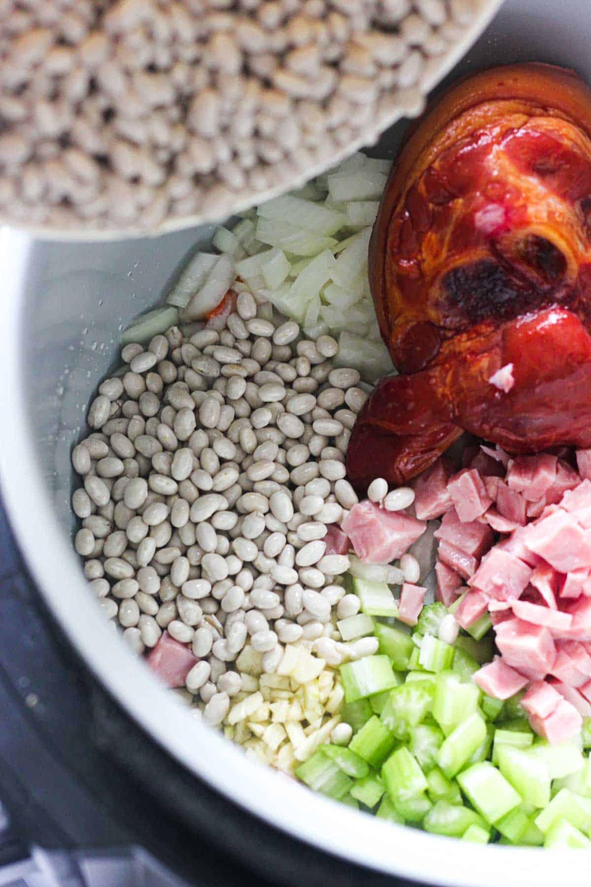 Ninja Foodi ham and bean soup The Top Meal