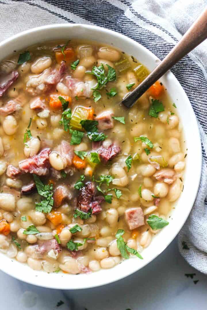 Ninja Foodi Ham And Bean Soup - The Top Meal