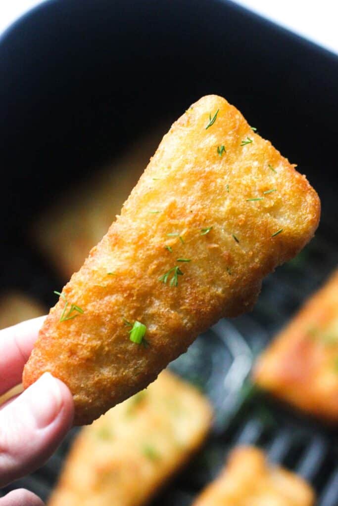 breaded pollock cooked in air fryer