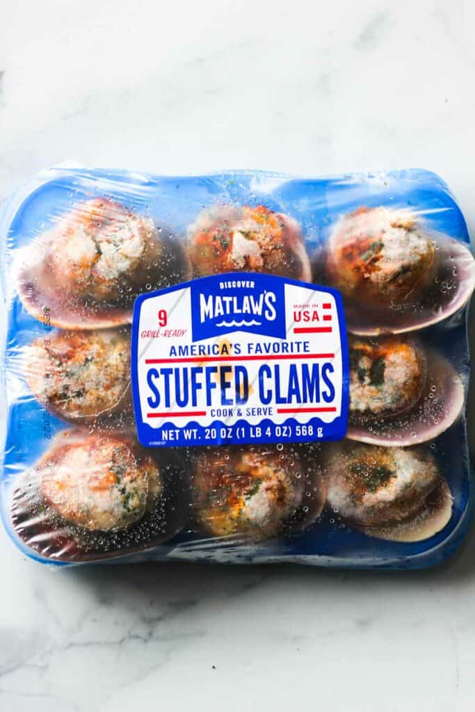 matlaws stuffed clams package