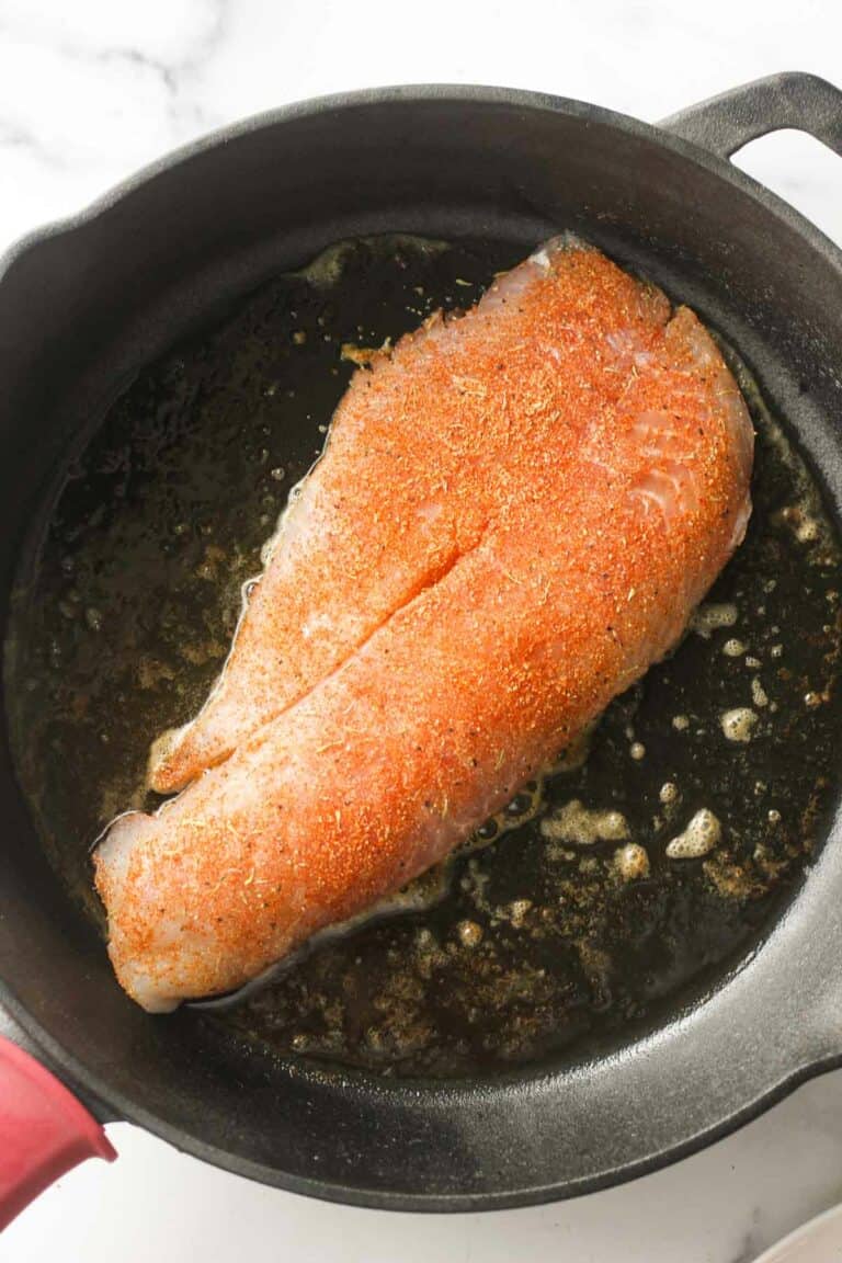 Easy blackened blackfish (tautog) recipe The Top Meal