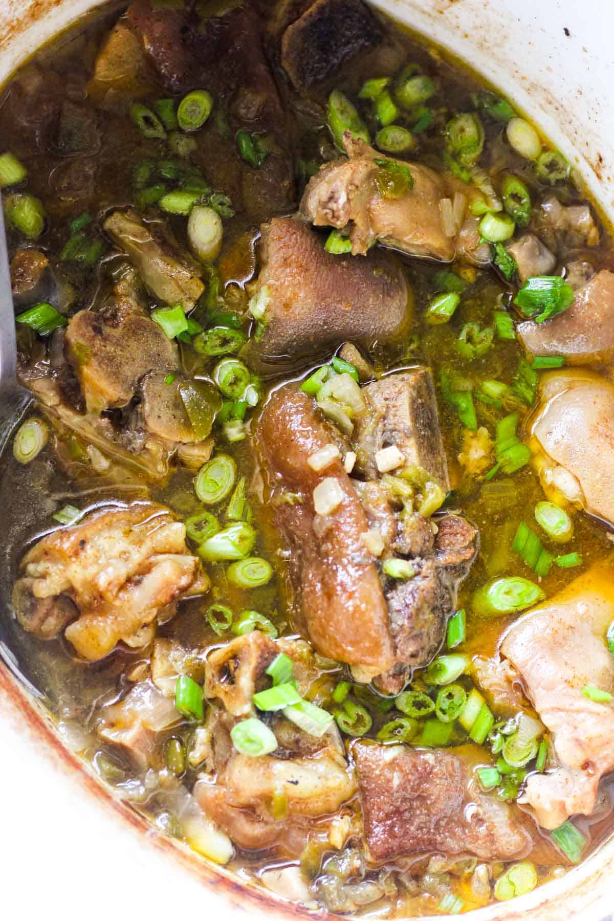 Slow cooker pig feet recipe ( so tender!) - The Top Meal