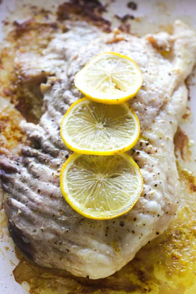 roasted skate wing recipe with lemon butter