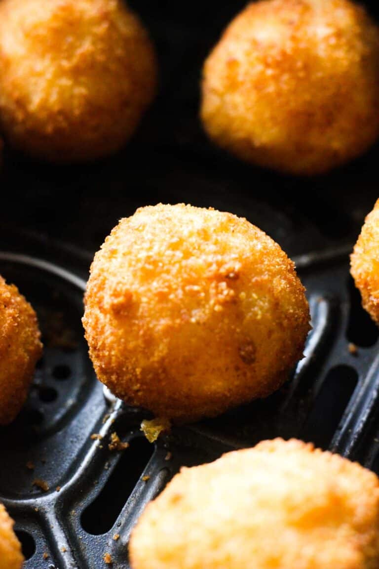 Trader Joe’s Mac and Cheese bites in air fryer The Top Meal