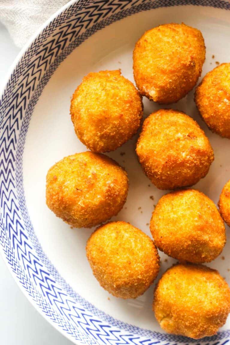 Trader Joe’s Mac and Cheese bites in air fryer The Top Meal