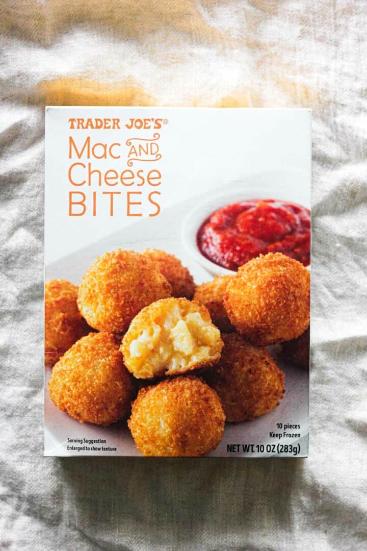 Trader Joe’s Mac and Cheese bites in air fryer - The Top Meal