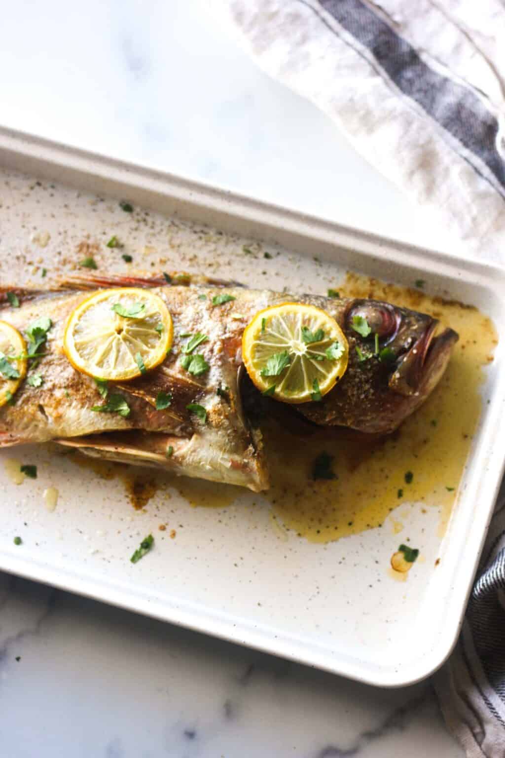 Easy Oven Baked Rockfish Recipe with old bay The Top Meal