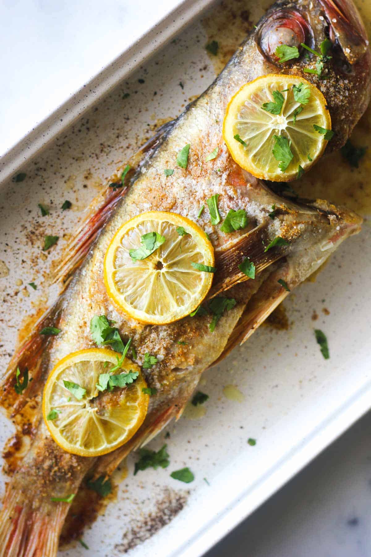 Easy Oven Baked Rockfish Recipe With Old Bay The Top Meal