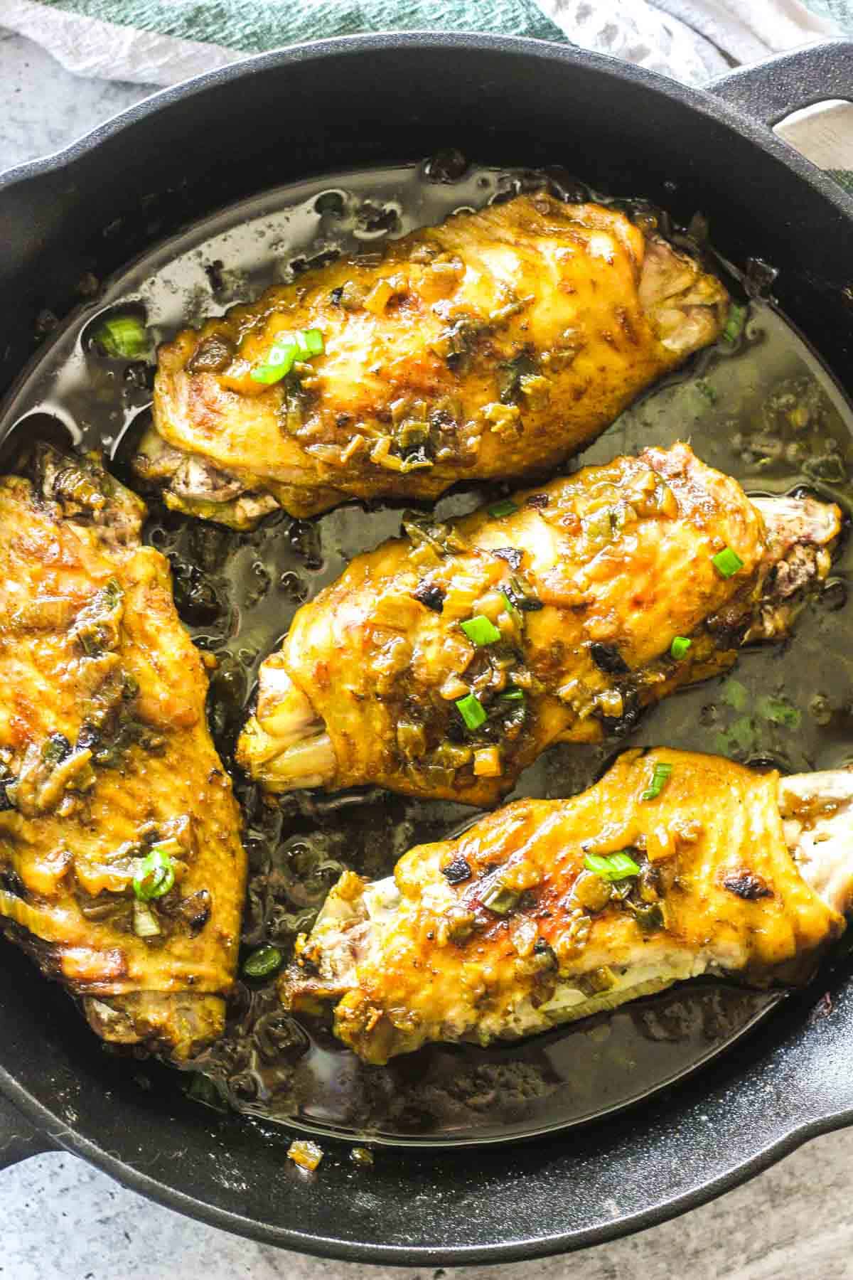 Easy curry turkey wings - The Top Meal