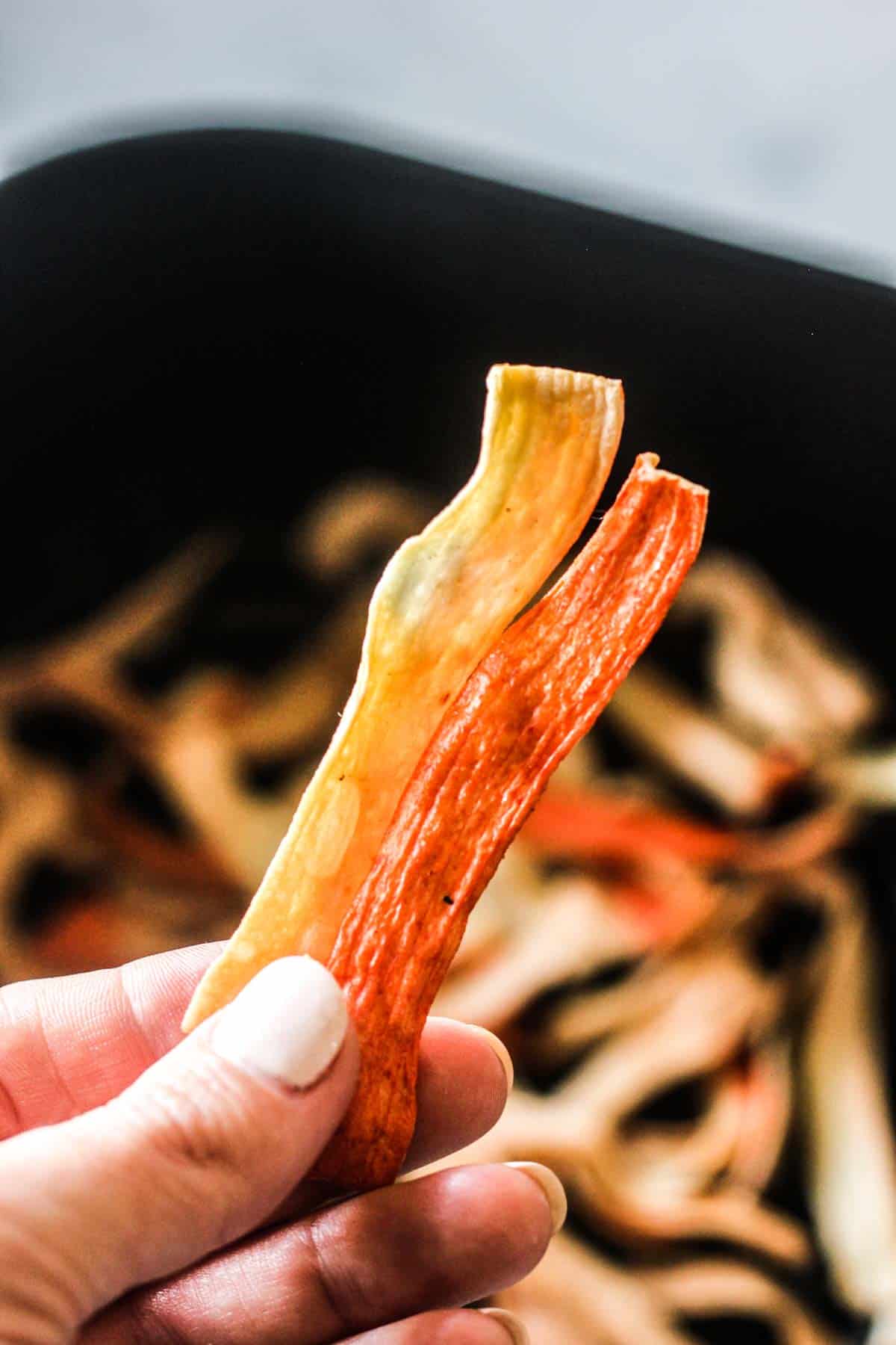 Easy Air Fryer Crab Sticks (Crab Chips) The Top Meal