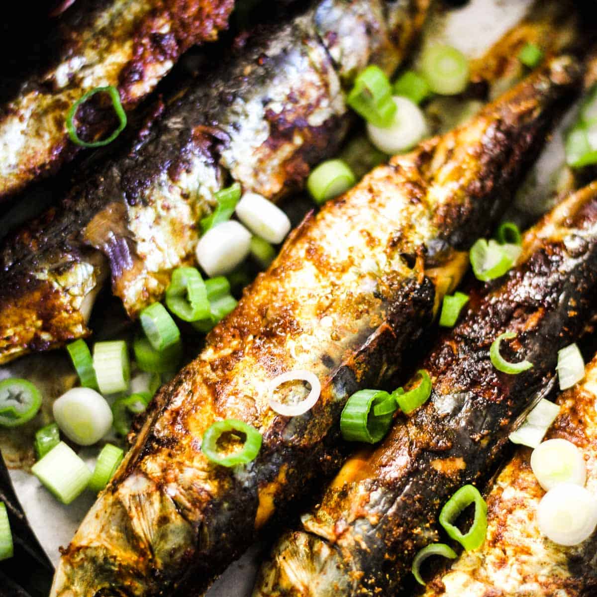cooked sardines in air fryer