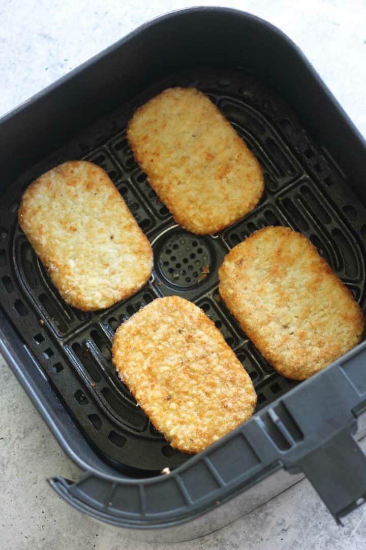 Trader Joe's Hashbrowns in Air Fryer The Top Meal