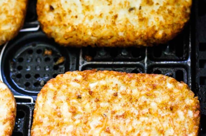 hashbrowns cooked in air fryer