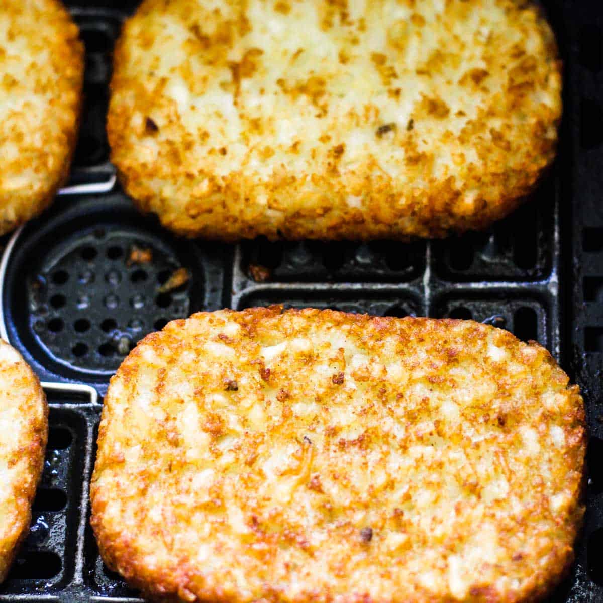 hashbrowns cooked in air fryer