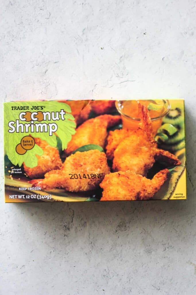 trader joes frozen coconut shrimp in the package