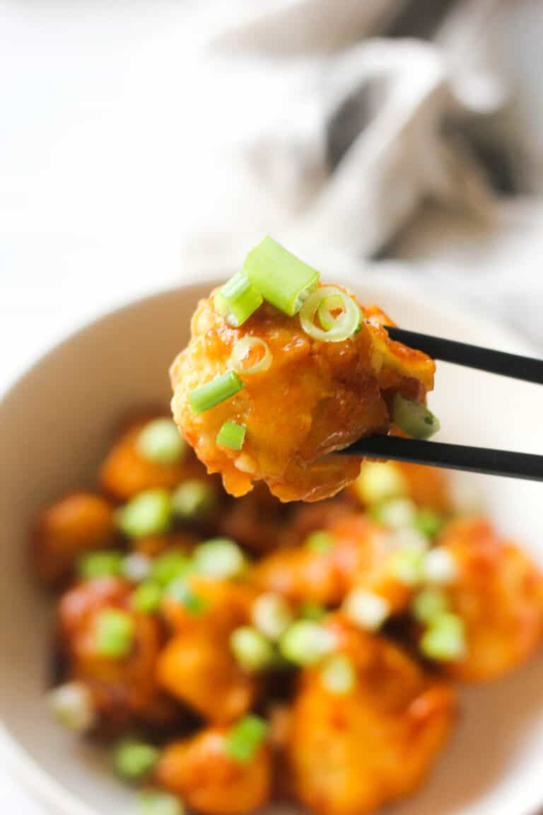 Trader Joe's Tempura Cauliflower in Air Fryer The Top Meal