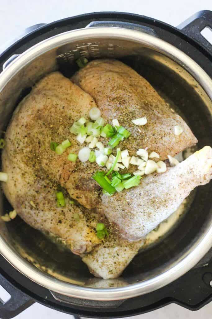 Instant Pot Frozen Chicken Leg Quarters (from Fresh Too!) The Top Meal
