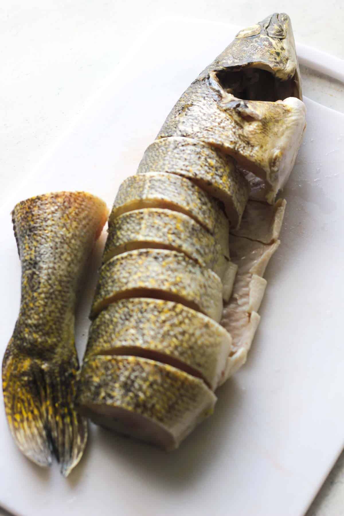 How to Clean a Pike (and Recipe)