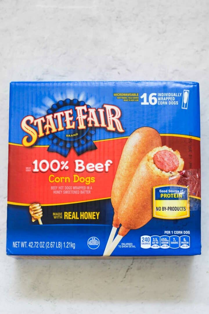State Fair Corn Dogs in Air Fryer The Top Meal