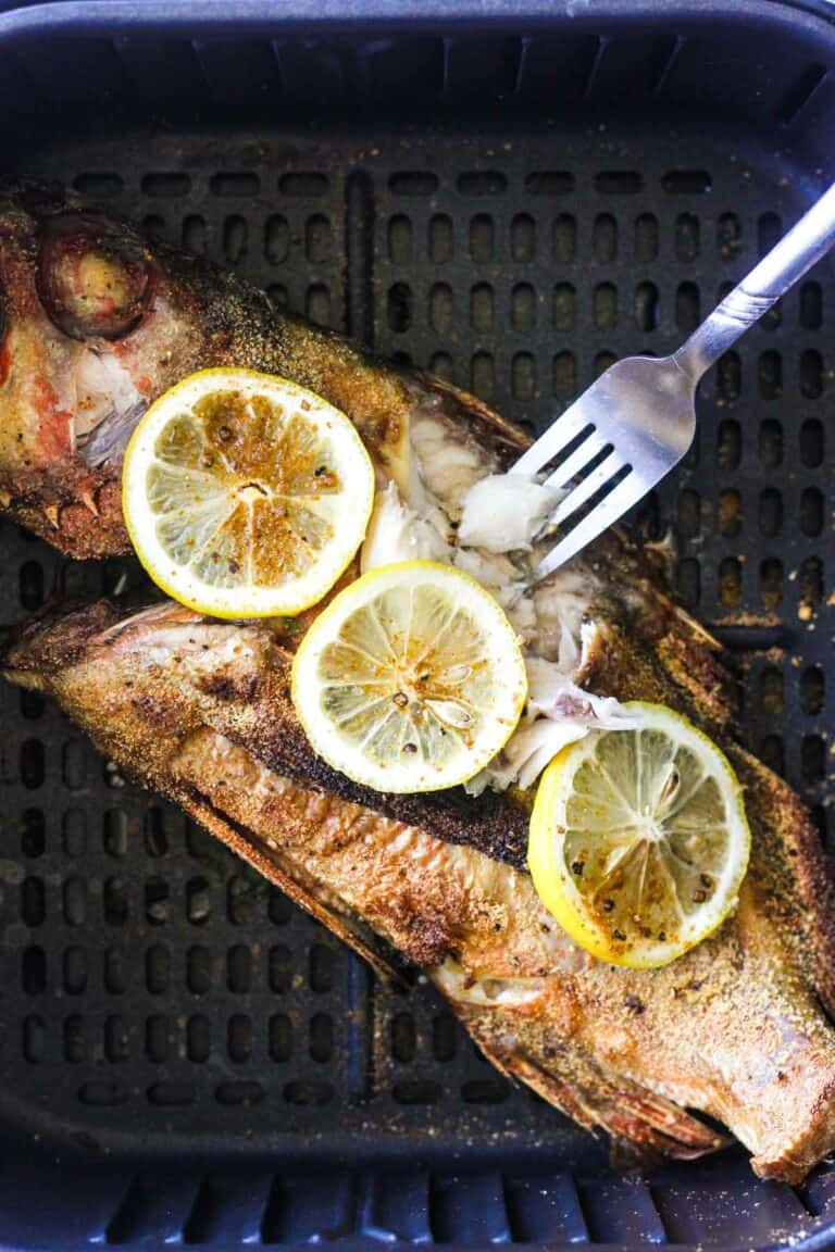 Whole Air Fryer Rockfish The Top Meal