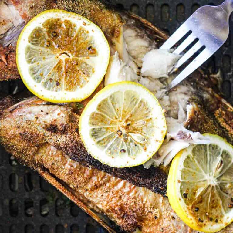 Whole Air Fryer Rockfish The Top Meal