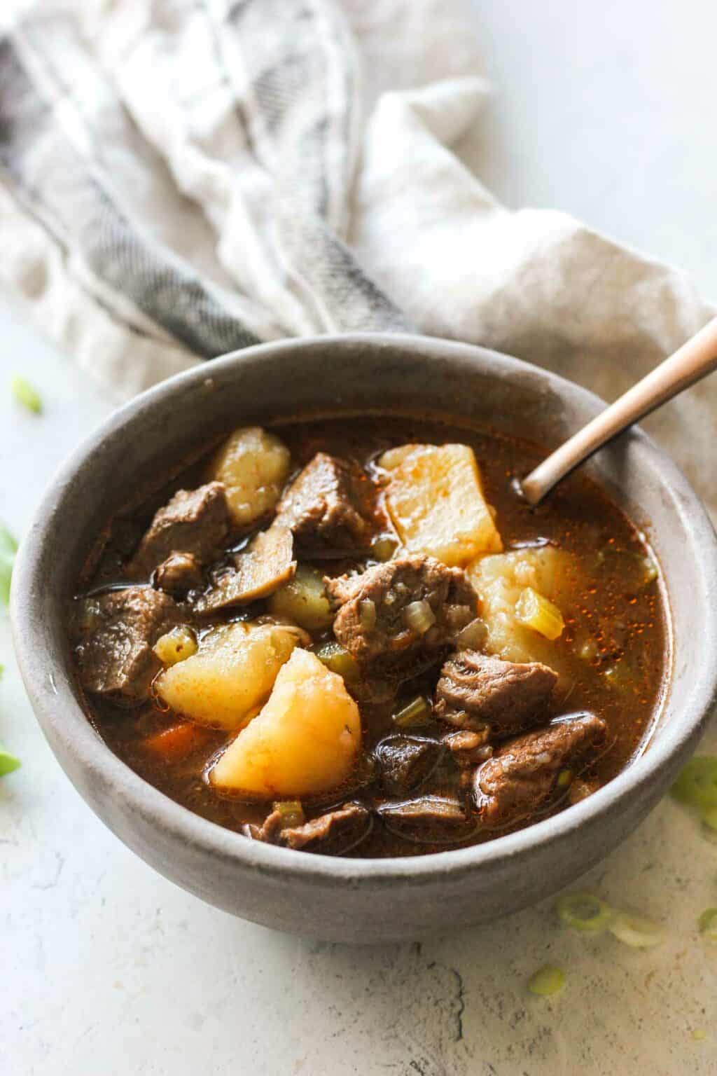 Ninja Foodi Vegetable Beef Soup The Top Meal