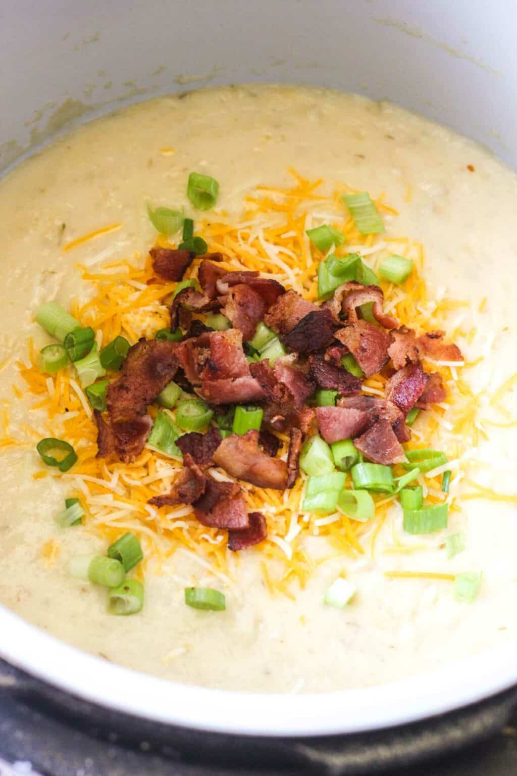 Ninja Foodi Loaded Potato Soup - The Top Meal