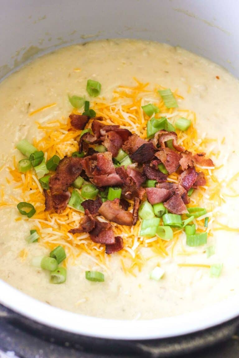 Ninja Foodi Loaded Potato Soup The Top Meal