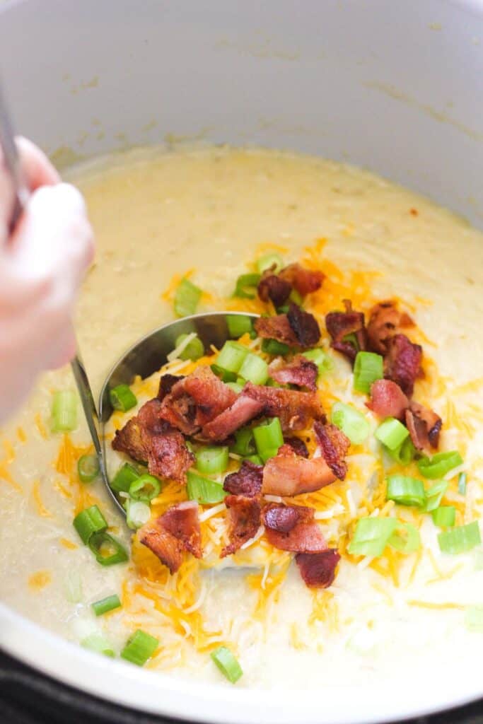 Ninja Foodi Loaded Potato Soup The Top Meal