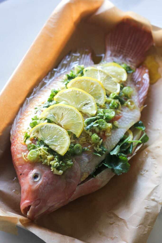 Oven Baked Whole Red Tilapia Recipe The Top Meal