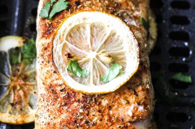 air fryer red snapper