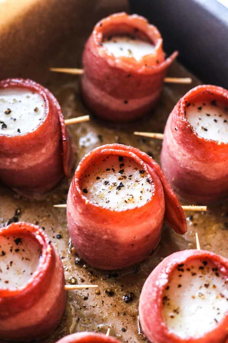 Turkey Bacon Wrapped Scallops The Top Meal