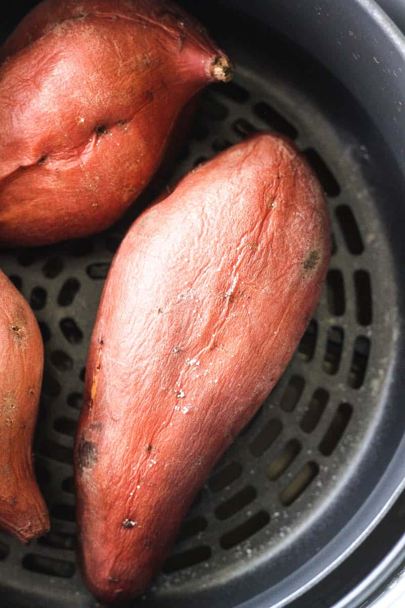 baked sweet potatoes in pressure cooker